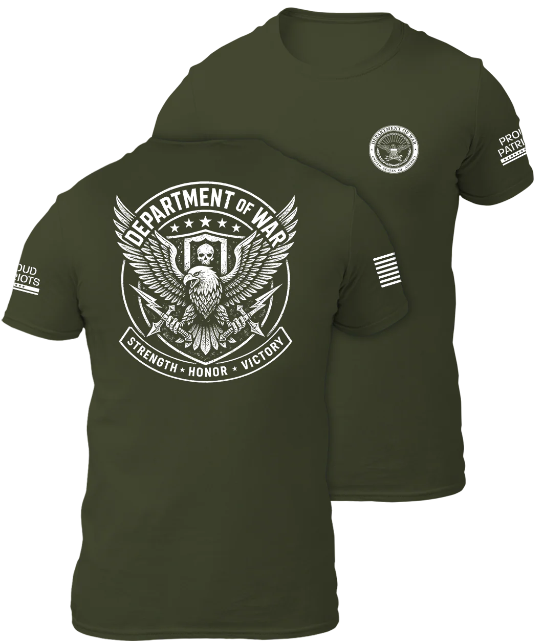 Department Of War Shirt Two Sided - Image 3