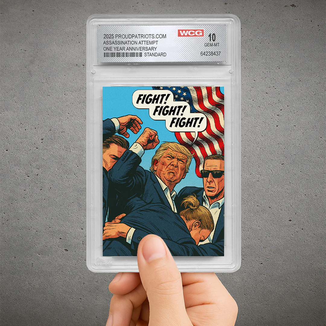 Fight Fight Fight Collectible Trading Card - One Year Anniversary Special Edition - Image 2