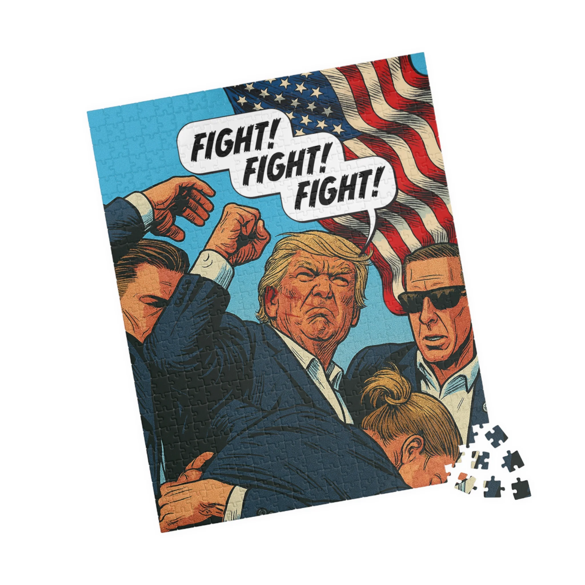 Fight Fight Fight Puzzle (252, 520, 1014-piece) - Image 11
