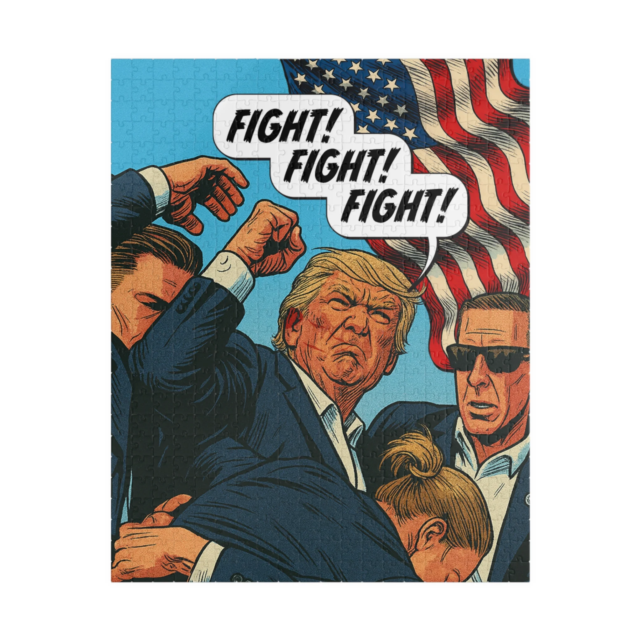 Fight Fight Fight Puzzle (252, 520, 1014-piece) - Image 3