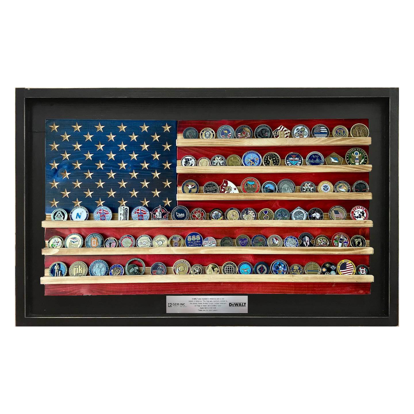 Flags of Valor - Challenge Coin Holder Flag - Image 5