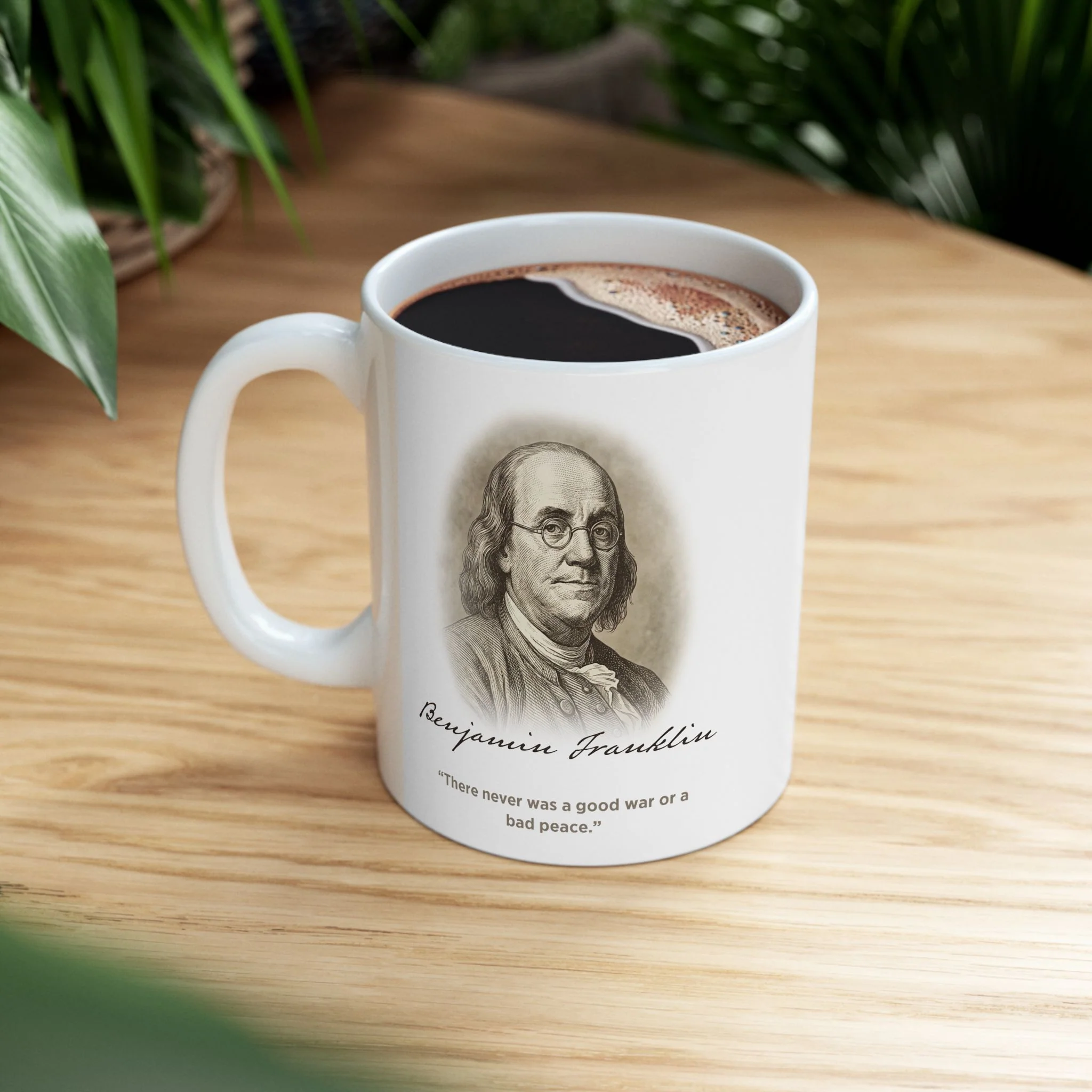 Benjamin Franklin - America 250th Founding Fathers Coffee Mug Collection - Image 3