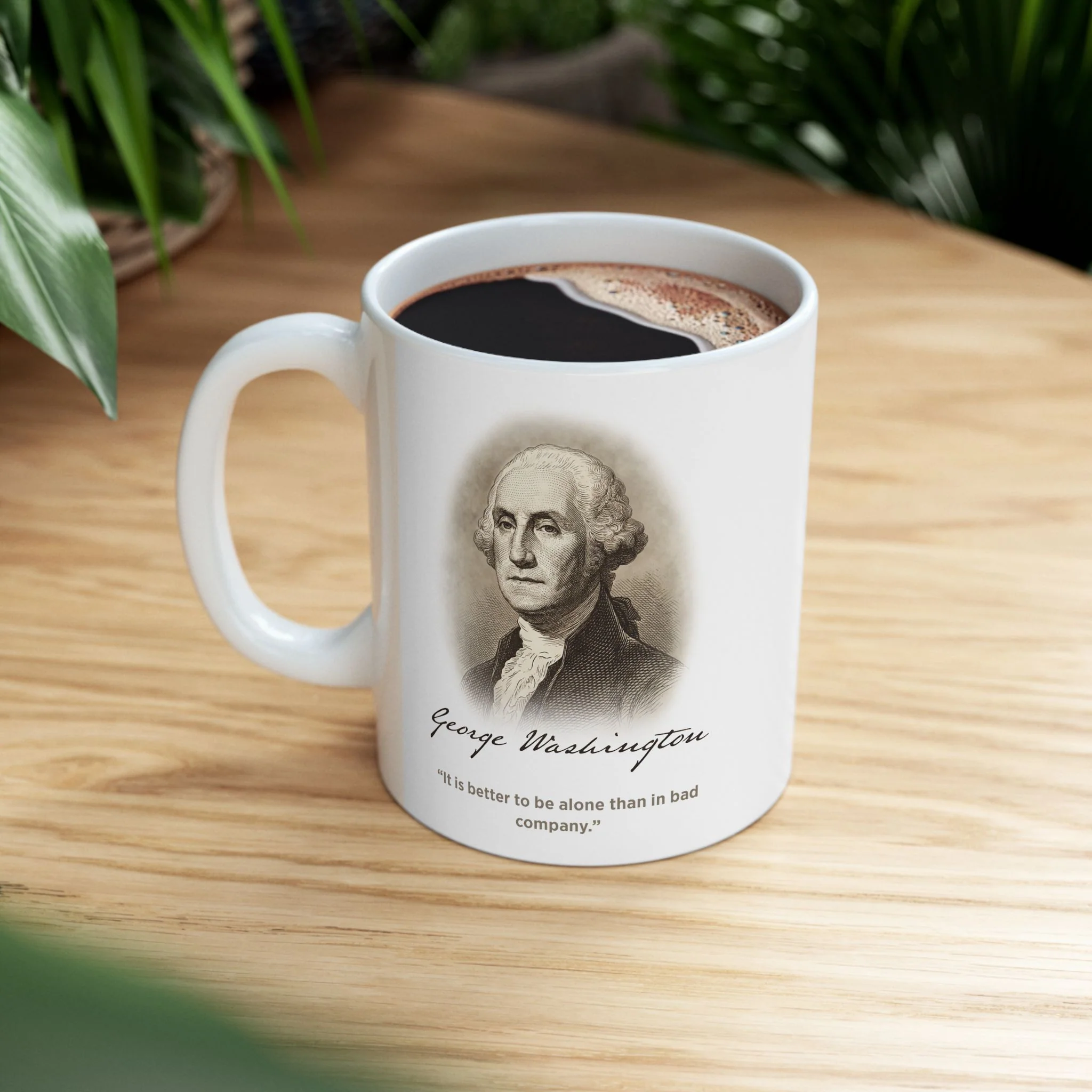 George Washington - America 250th Founding Fathers Coffee Mug Collection - Image 3