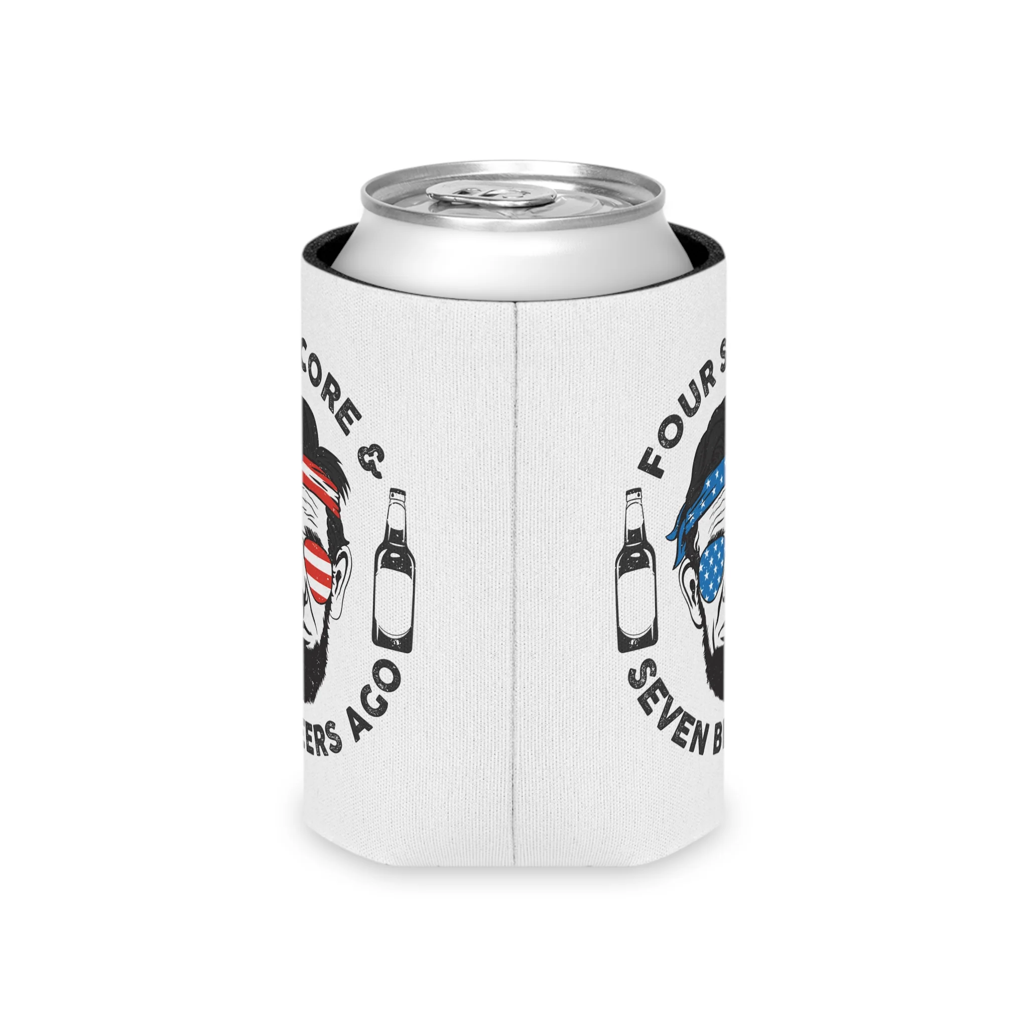 Four Score Seven Beers Ago Can Koozie - Image 3