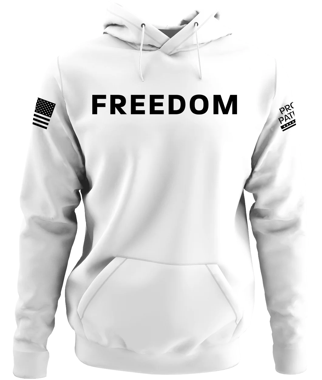 Freedom Hoodie White