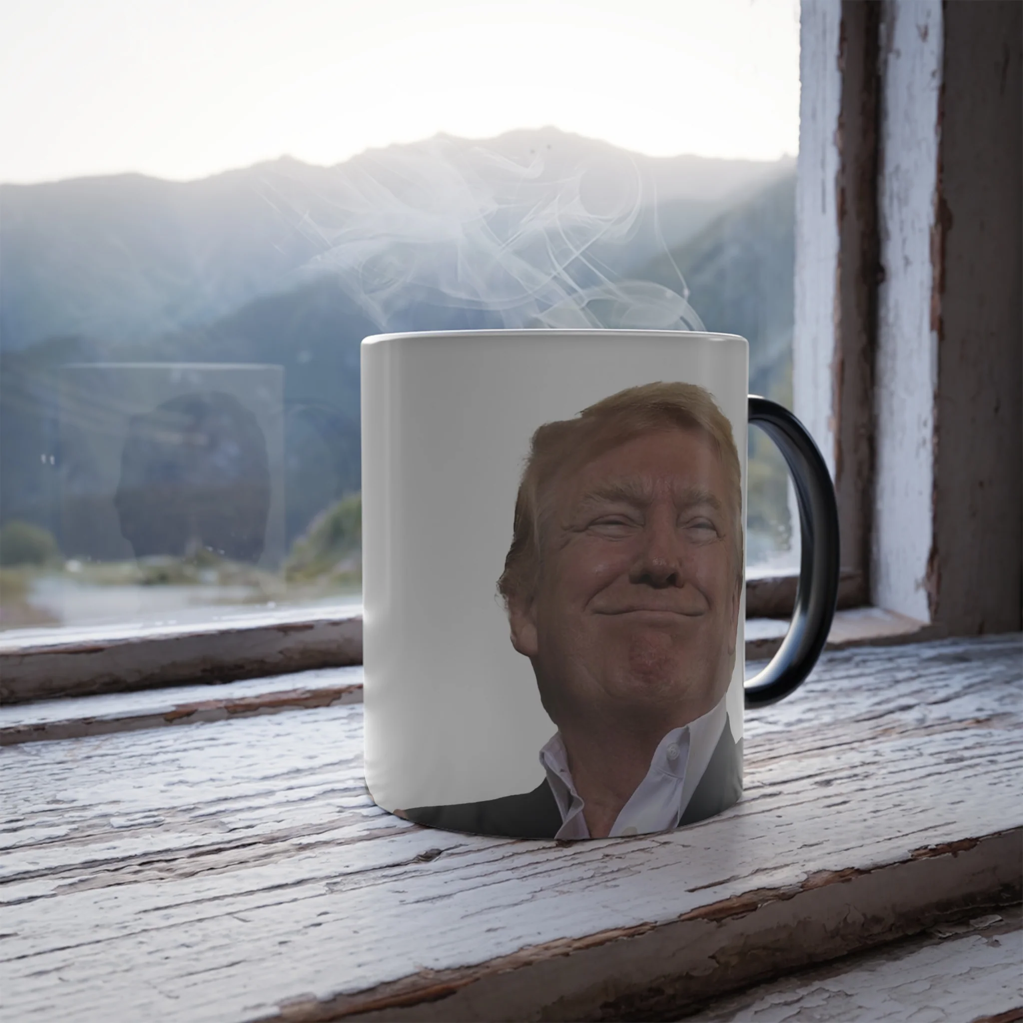 Heat Activated Trump Smirk Mug - Image 5