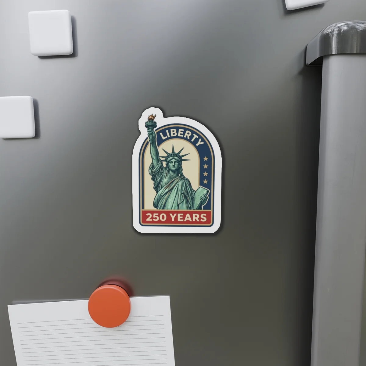 Liberty 250 Years Magnet — Statue of Liberty Commemorative Magnet - Image 2