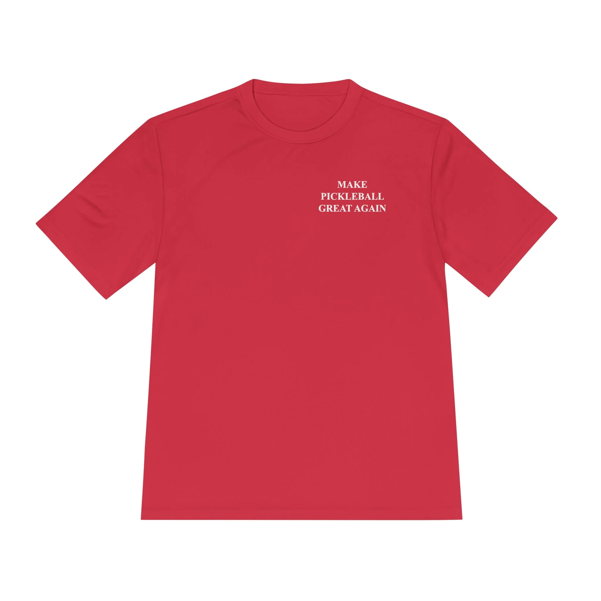Make Pickleball Great Again Unisex Moisture Wicking Shirt - Image 2