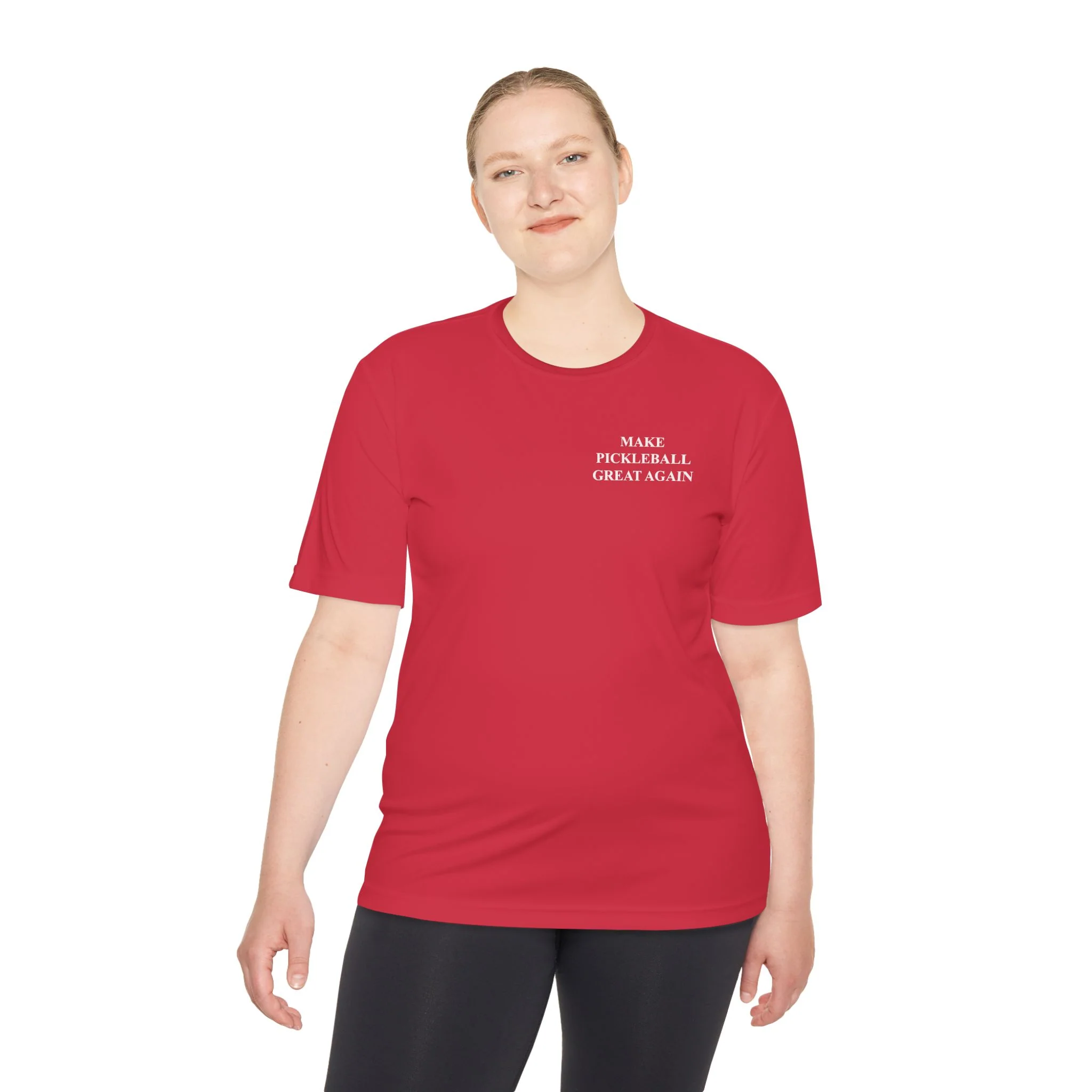 Make Pickleball Great Again Unisex Moisture Wicking Shirt - Image 4