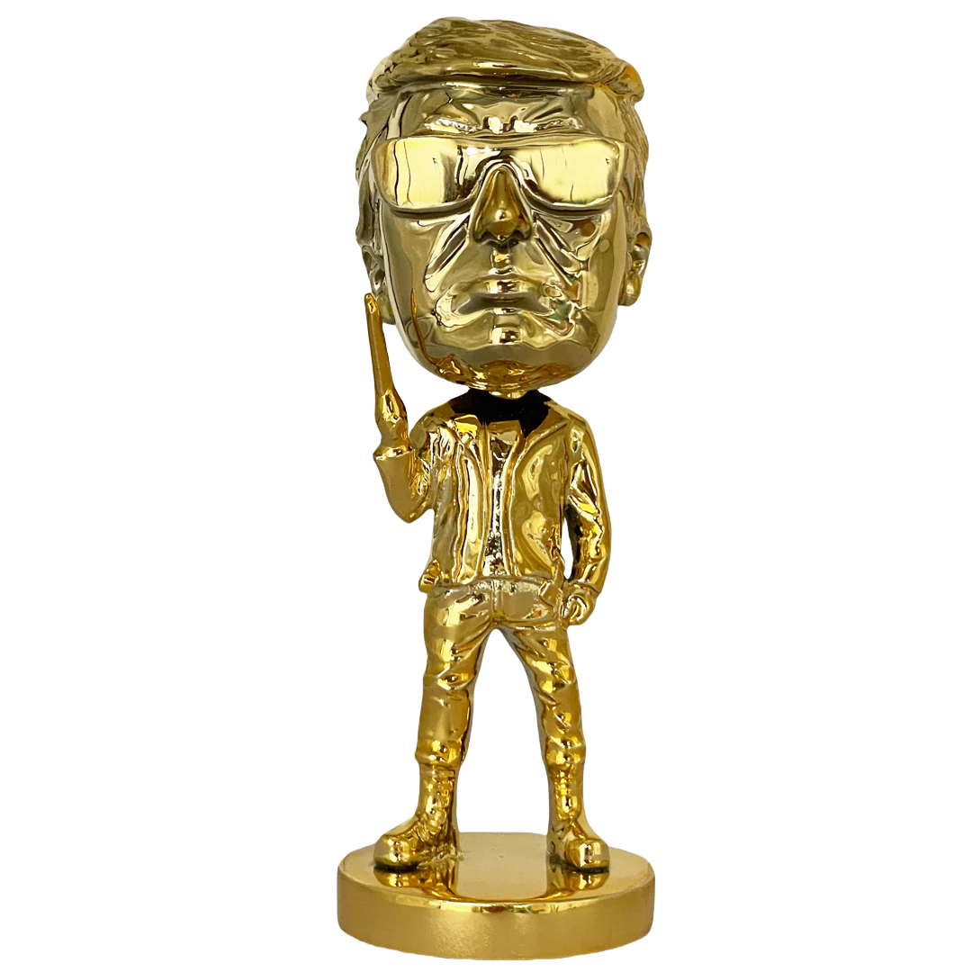 Mini Gold Trumpinator Bobblehead