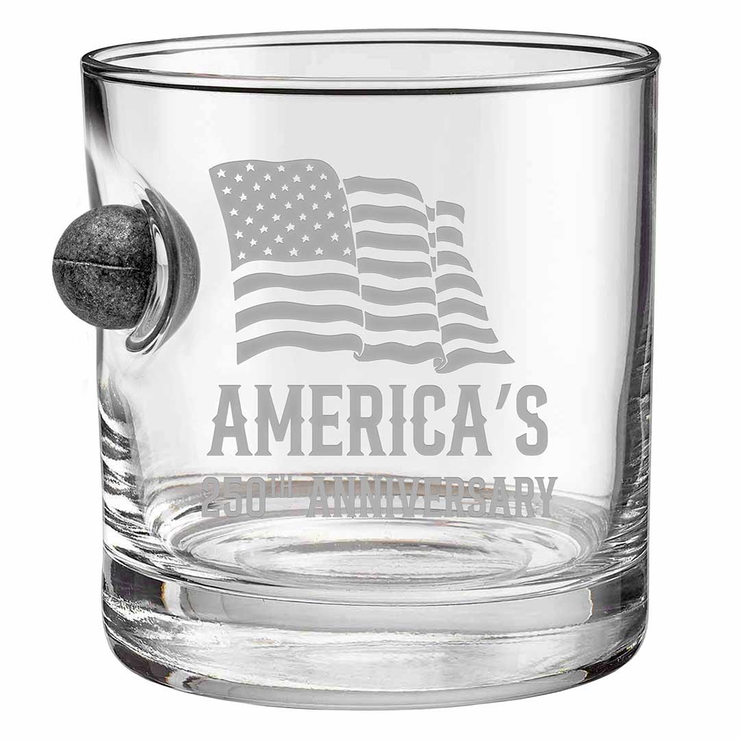 America's 250th Anniversary - Musket Ball Whiskey Glass - Image 5
