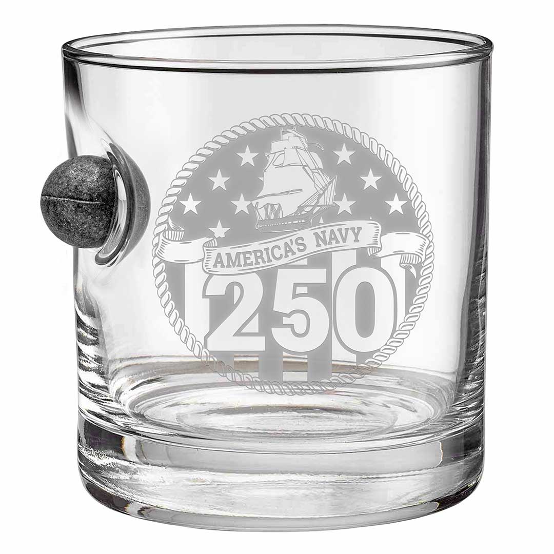 America's 250th Anniversary - Musket Ball Whiskey Glass - Image 7