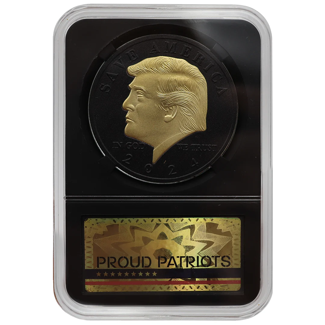 Trump Black & Gold Coin - Image 4