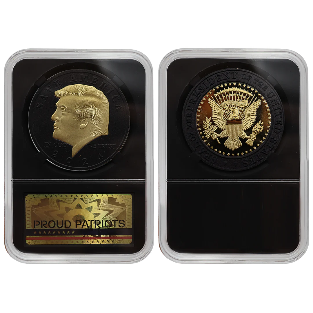 Trump Black & Gold Coin - Image 6