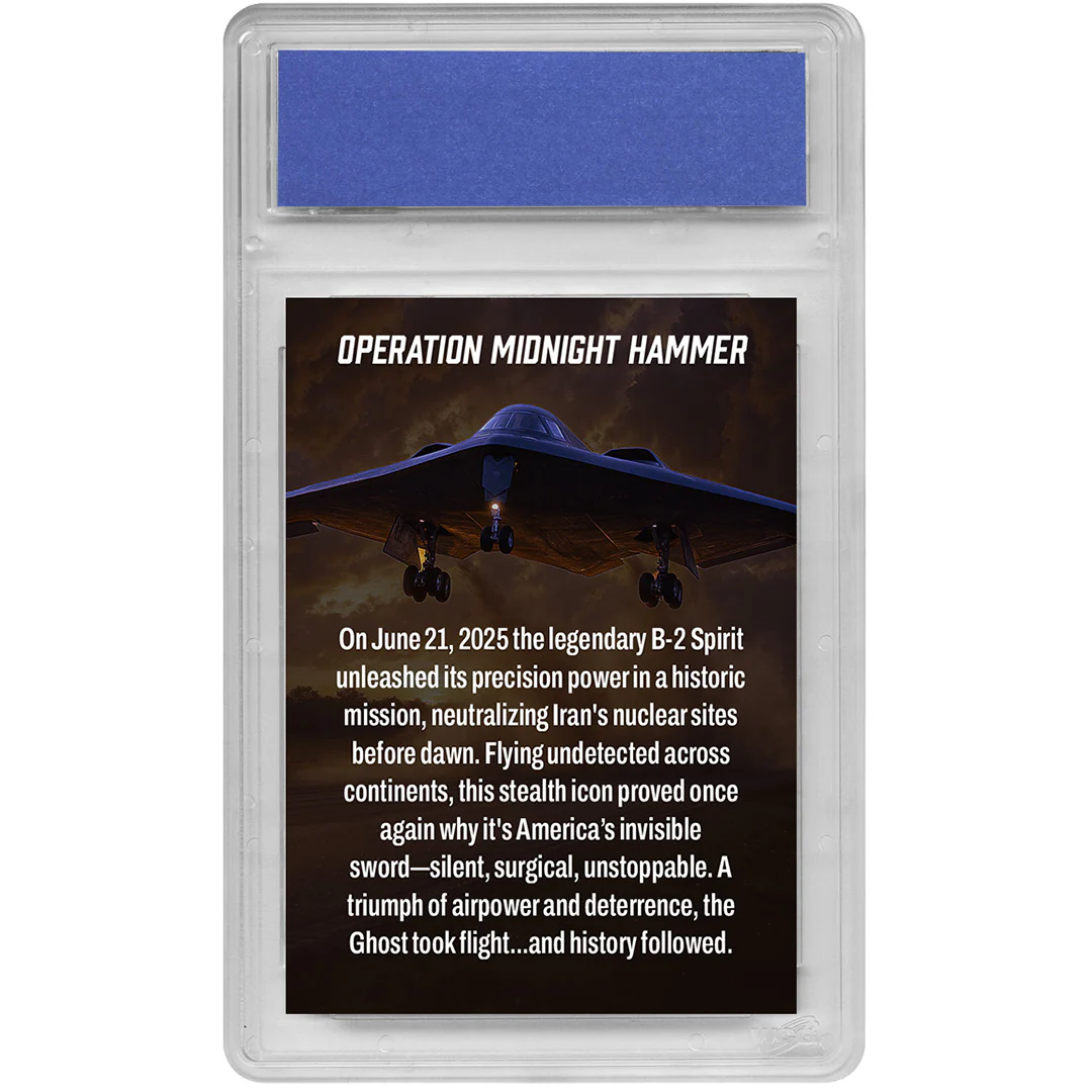 Operation Midnight Hammer Collectible Trading Card (Professionally Graded GEM-MT 10) - Image 3