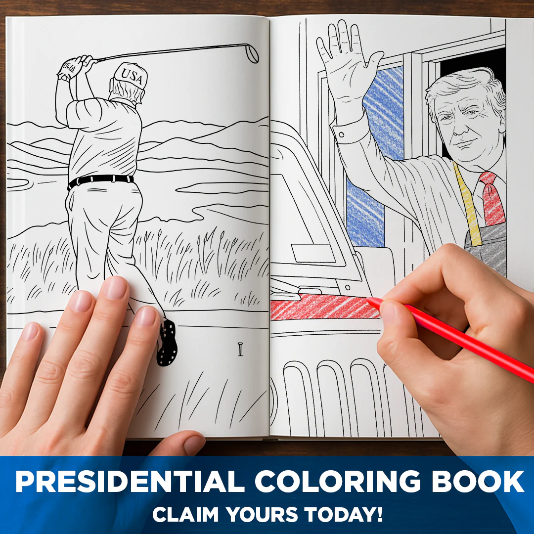 President Trump Coloring Book - Image 2