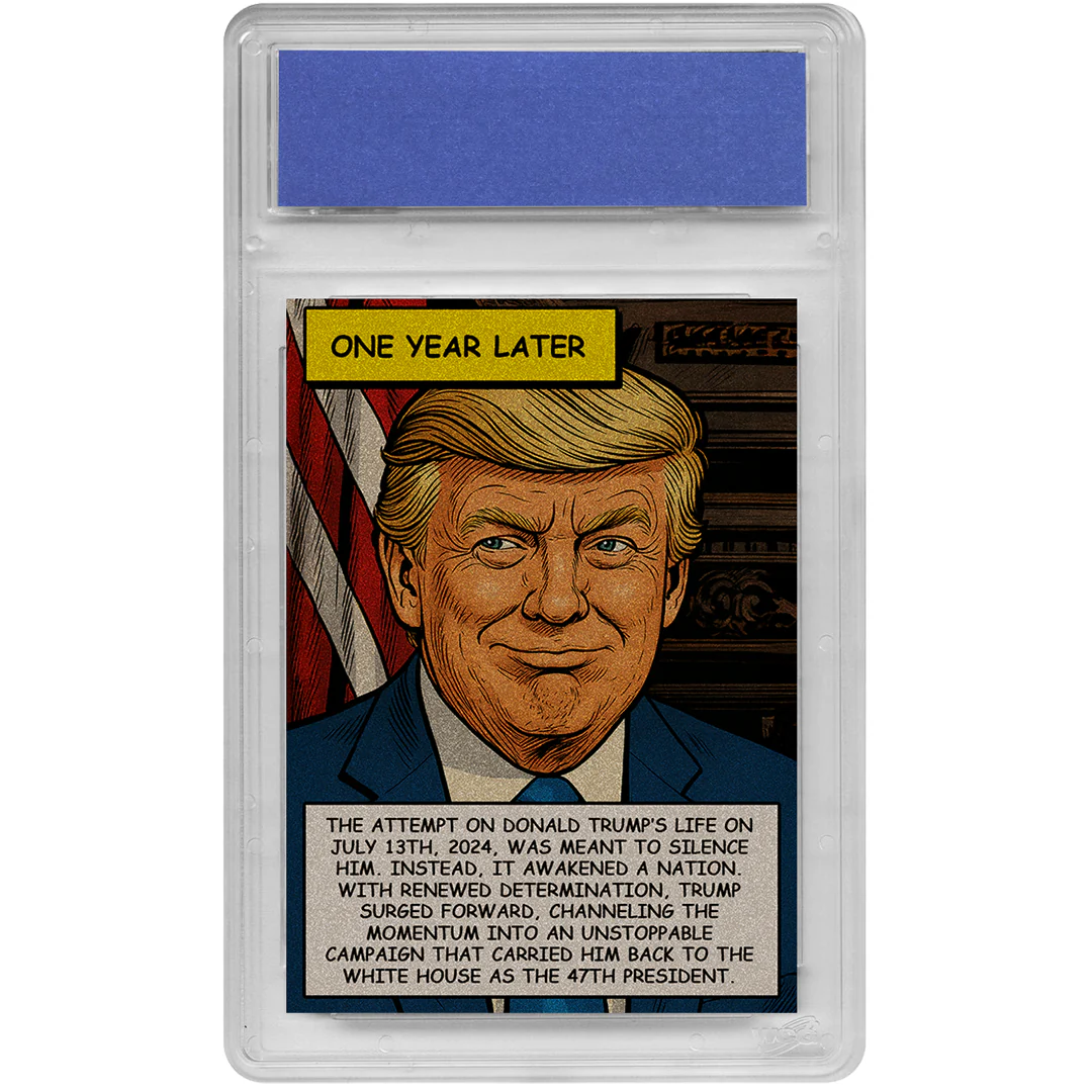 SILVER PEARL Fight Fight Fight Collectible Trading Card - One Year Anniversary Special Edition (Only 100 Available) - Image 3