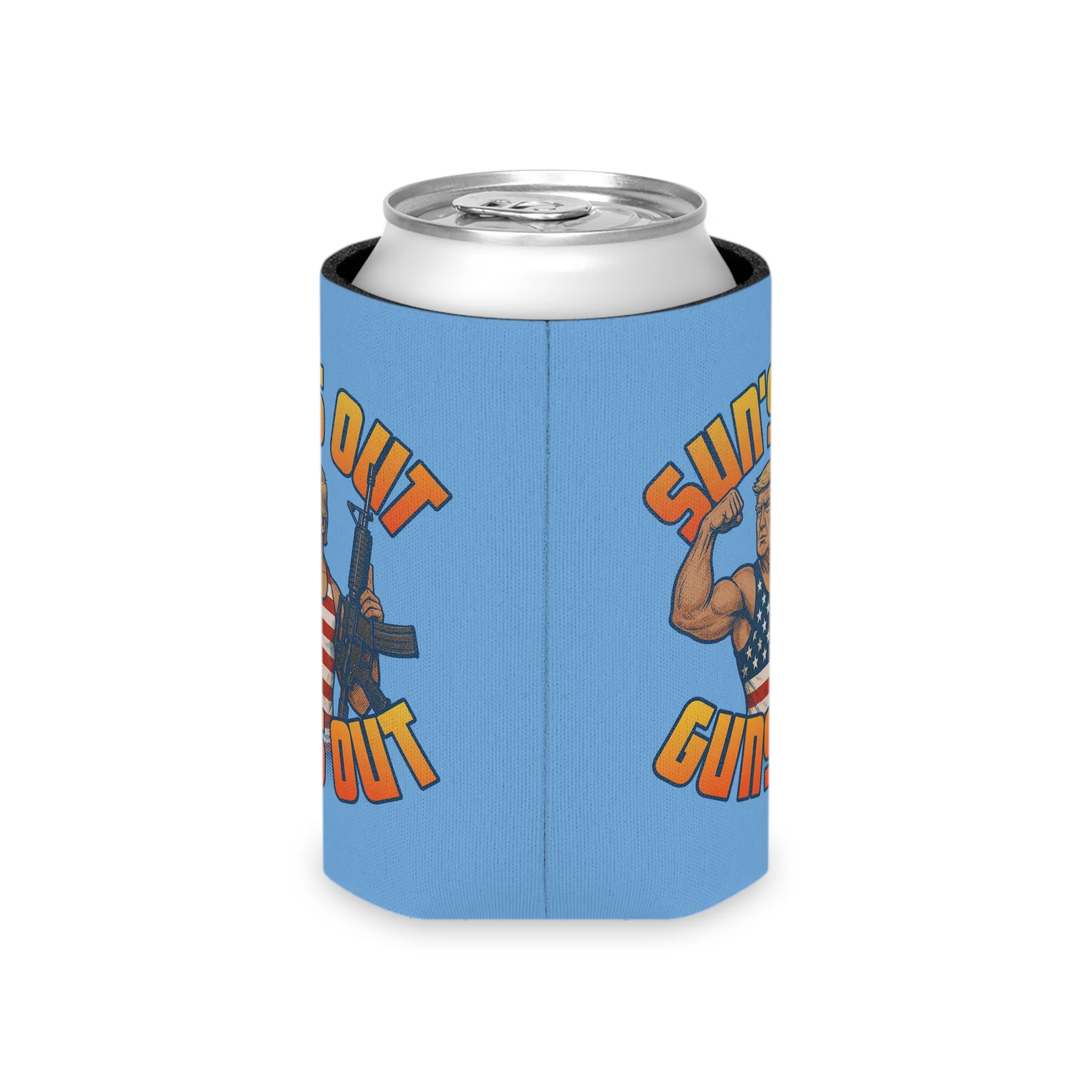 Sun's Out Guns Out Can Koozie - Image 3