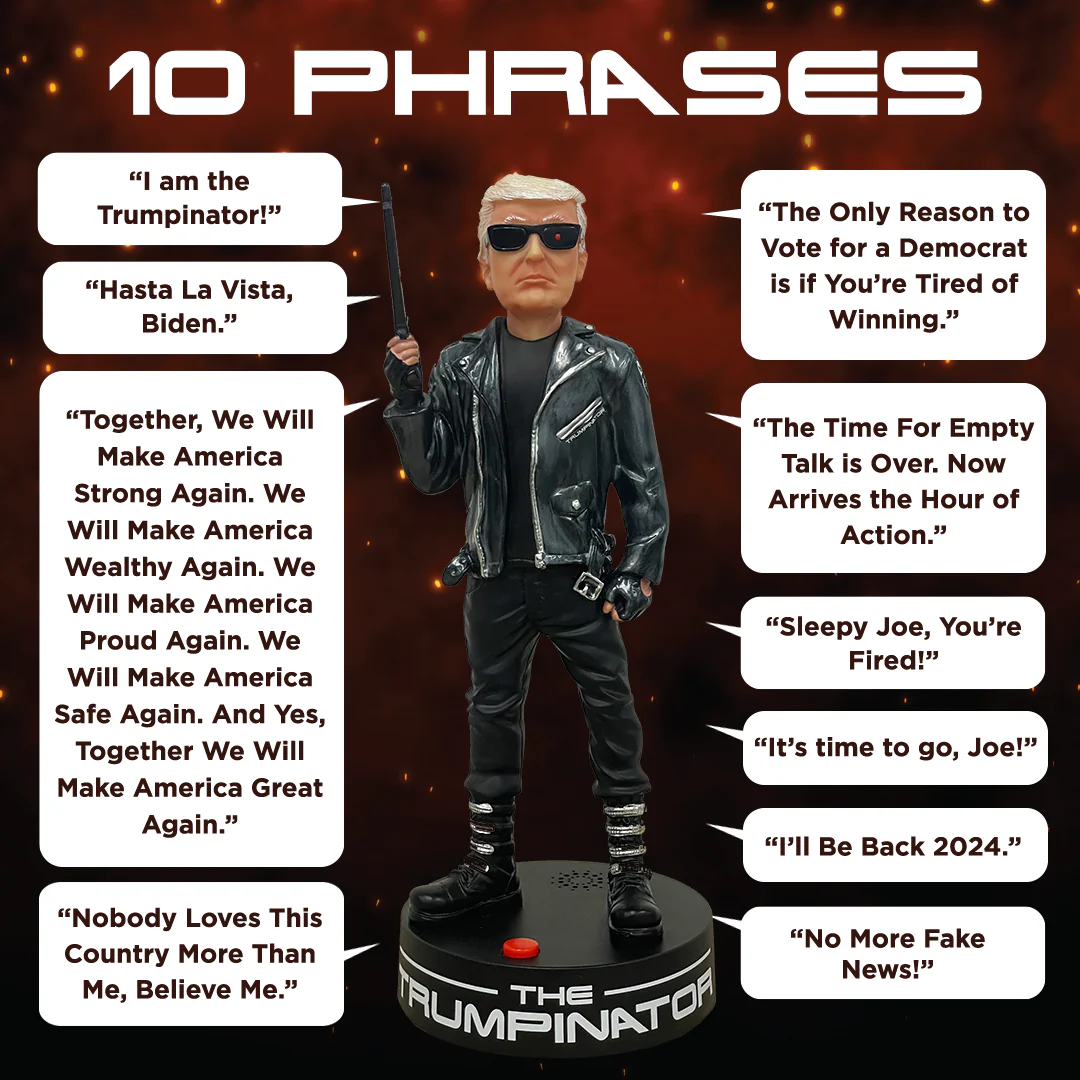 The Talking Trumpinator - Says 10 Phrases - Image 5