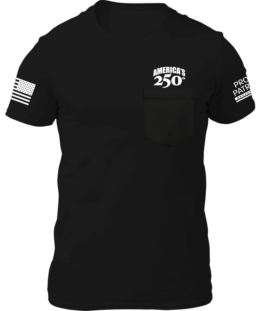 America 250th "Hidden Trump" Pocket Shirt - Image 2