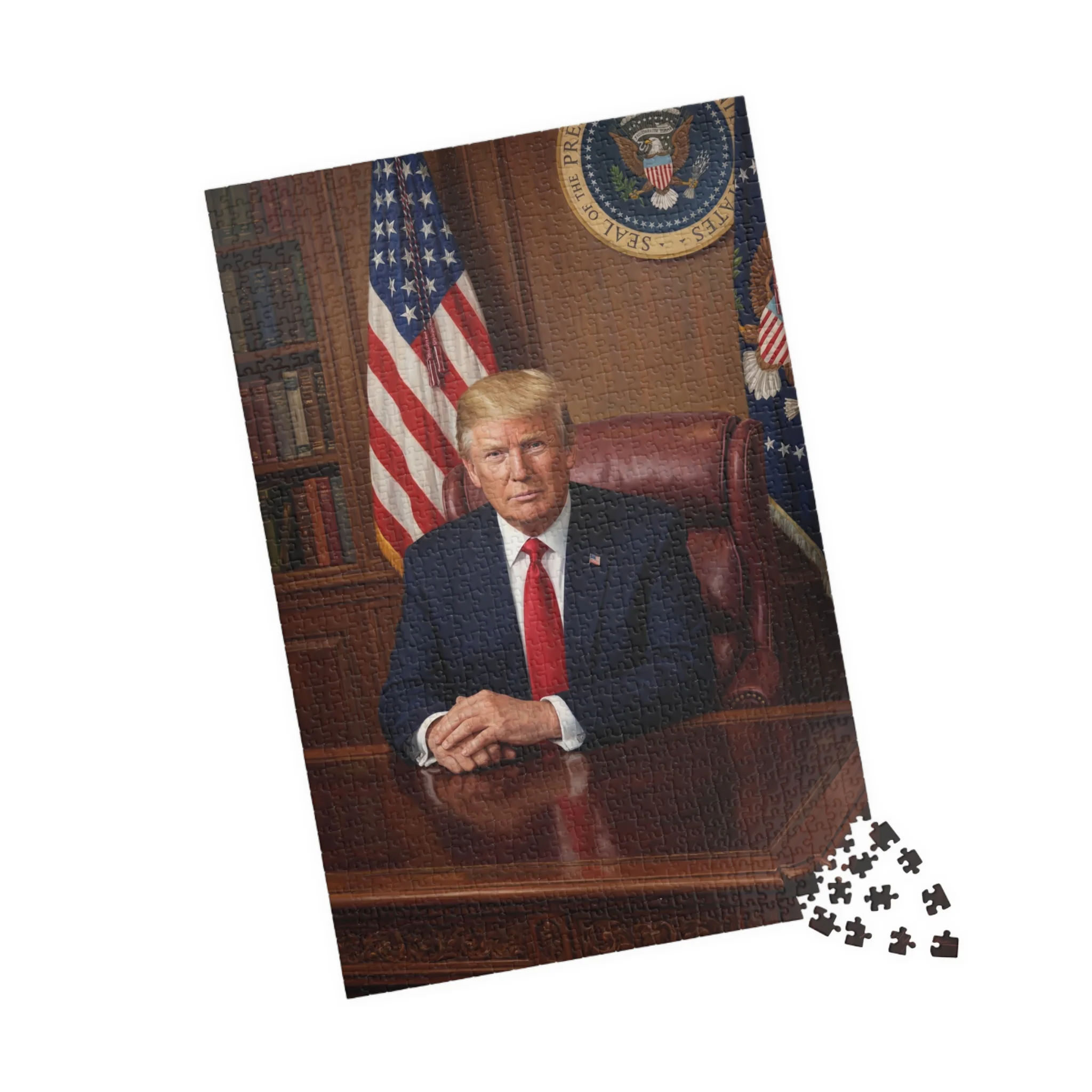 Trump Presidential Portrait Puzzle (252, 520, 1014-piece) - Image 5