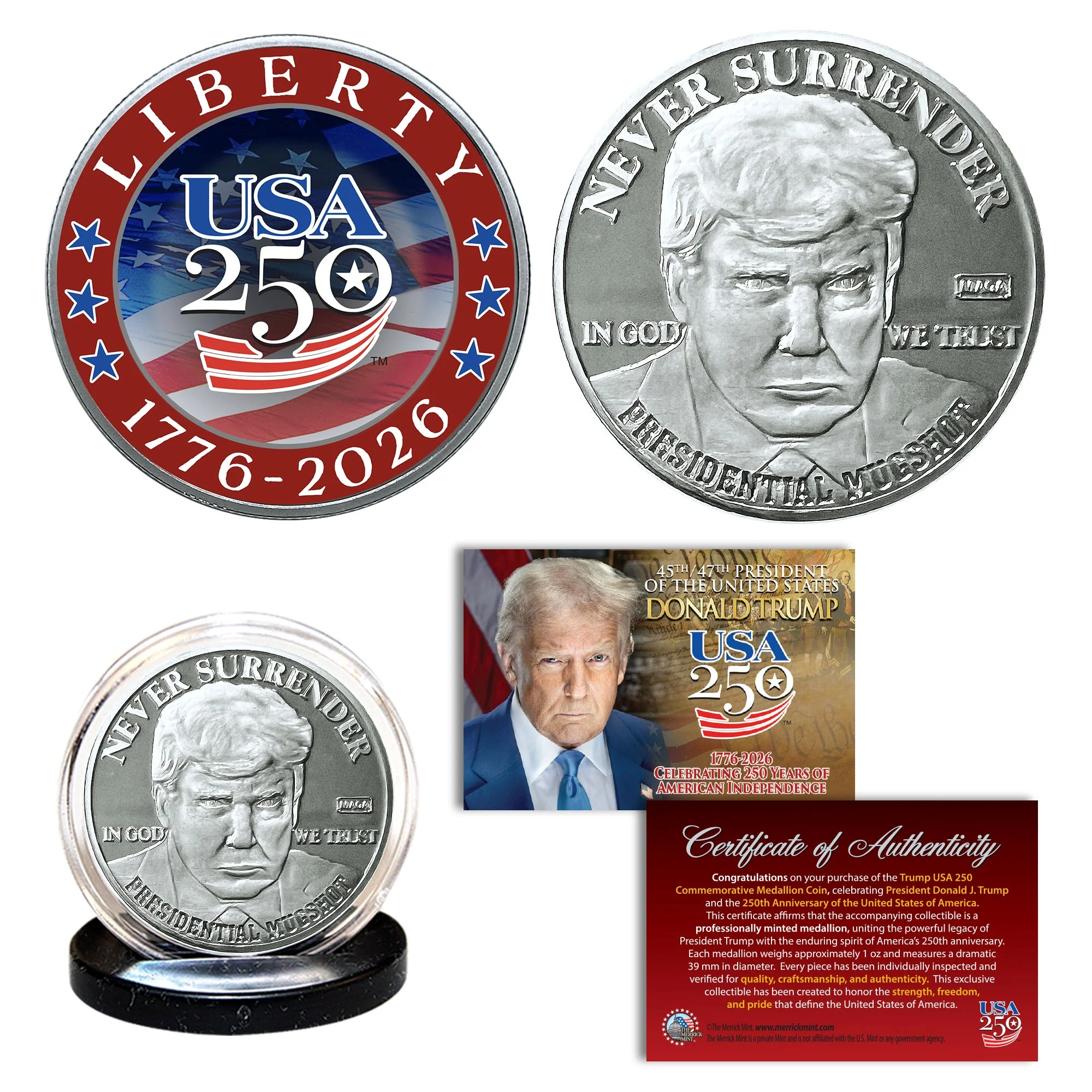 Trump USA 250 6-Coin Bundle (Save 20%) - Image 5