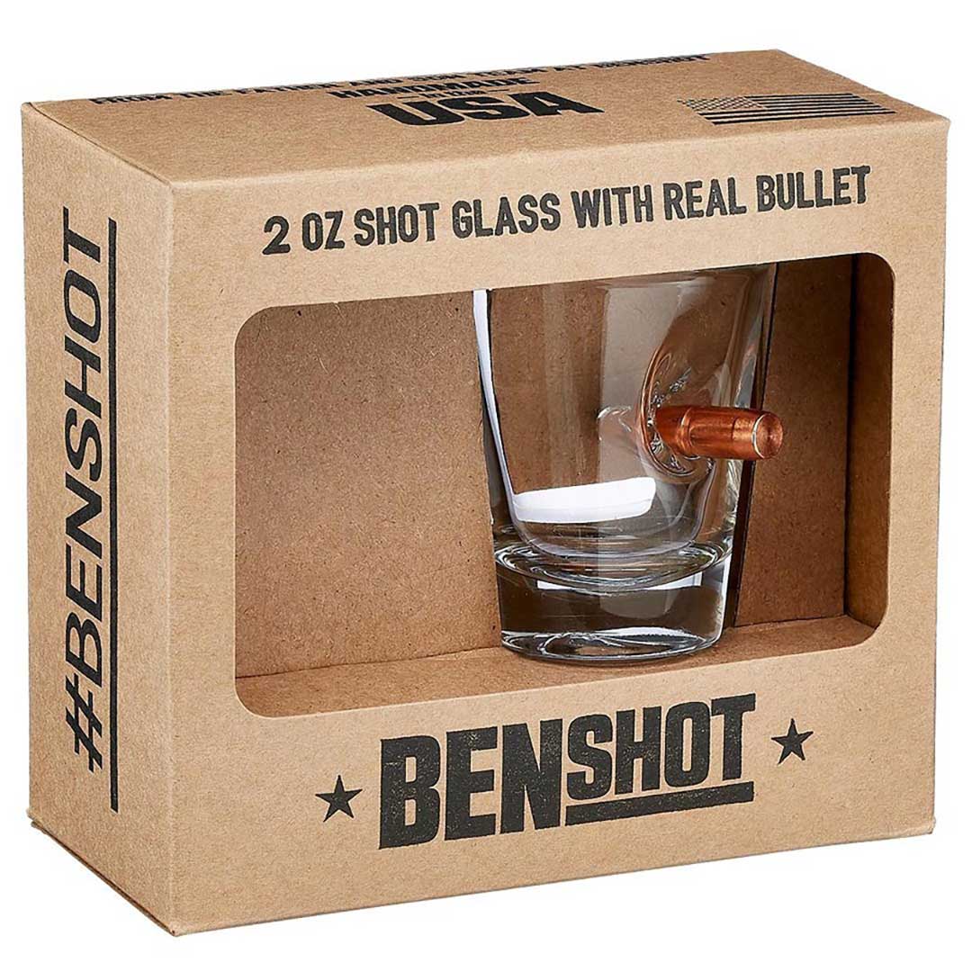 US Flag Shot Glass - 2oz - Image 2