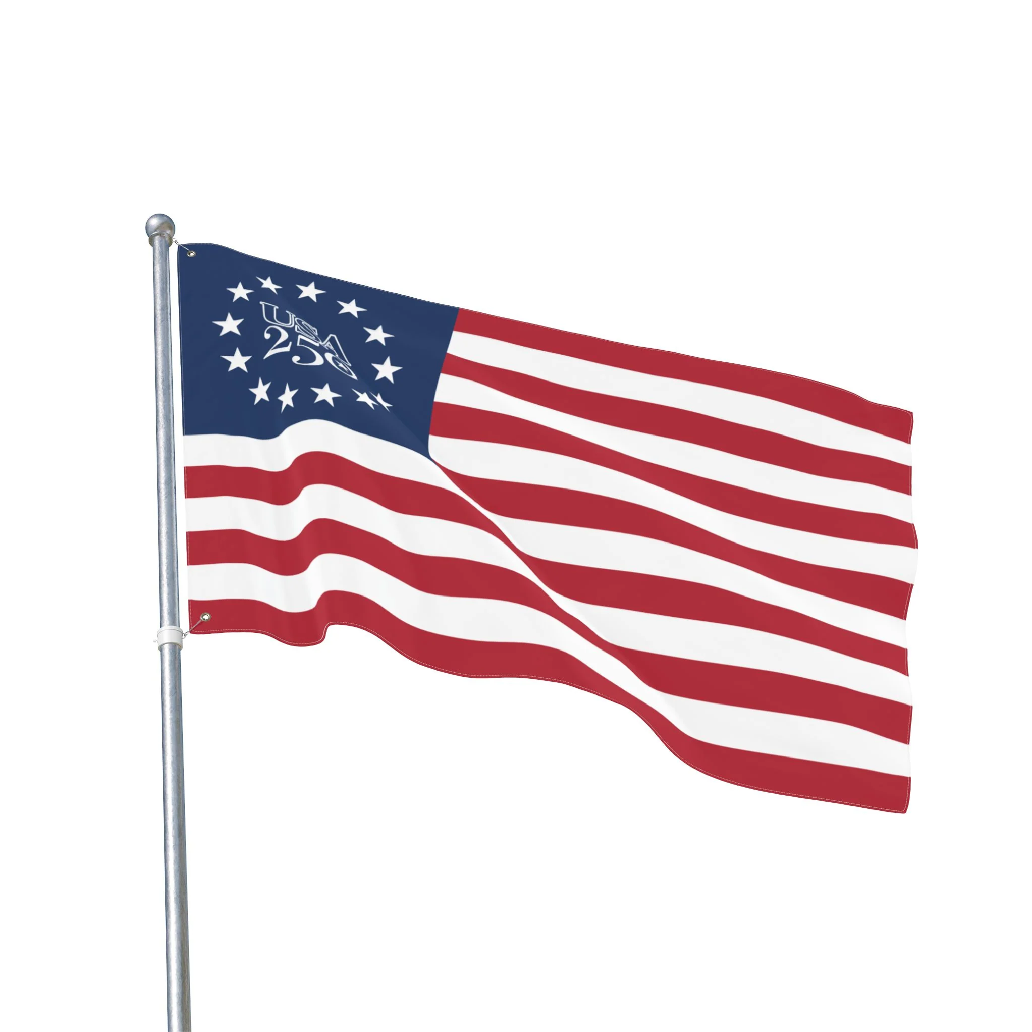 USA 250 Betsy Ross American Flag (Double-Sided 3ft x 5ft) - Image 4