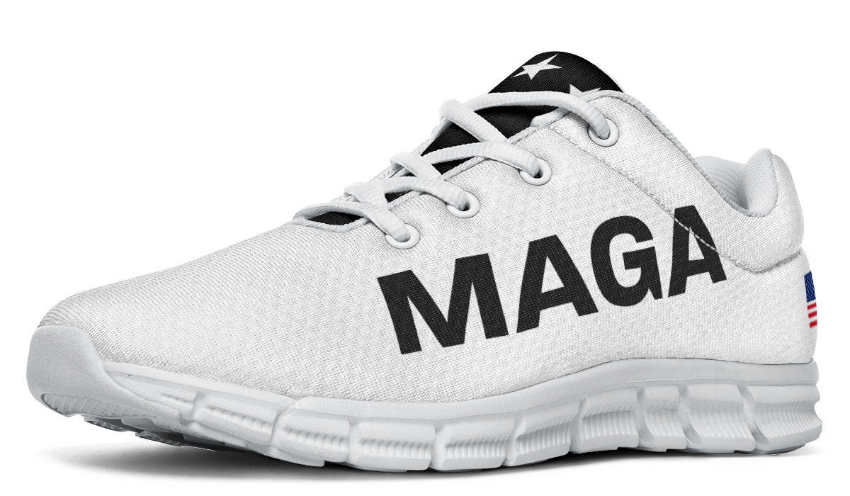 White & Black MAGA Sneaker - Image 10
