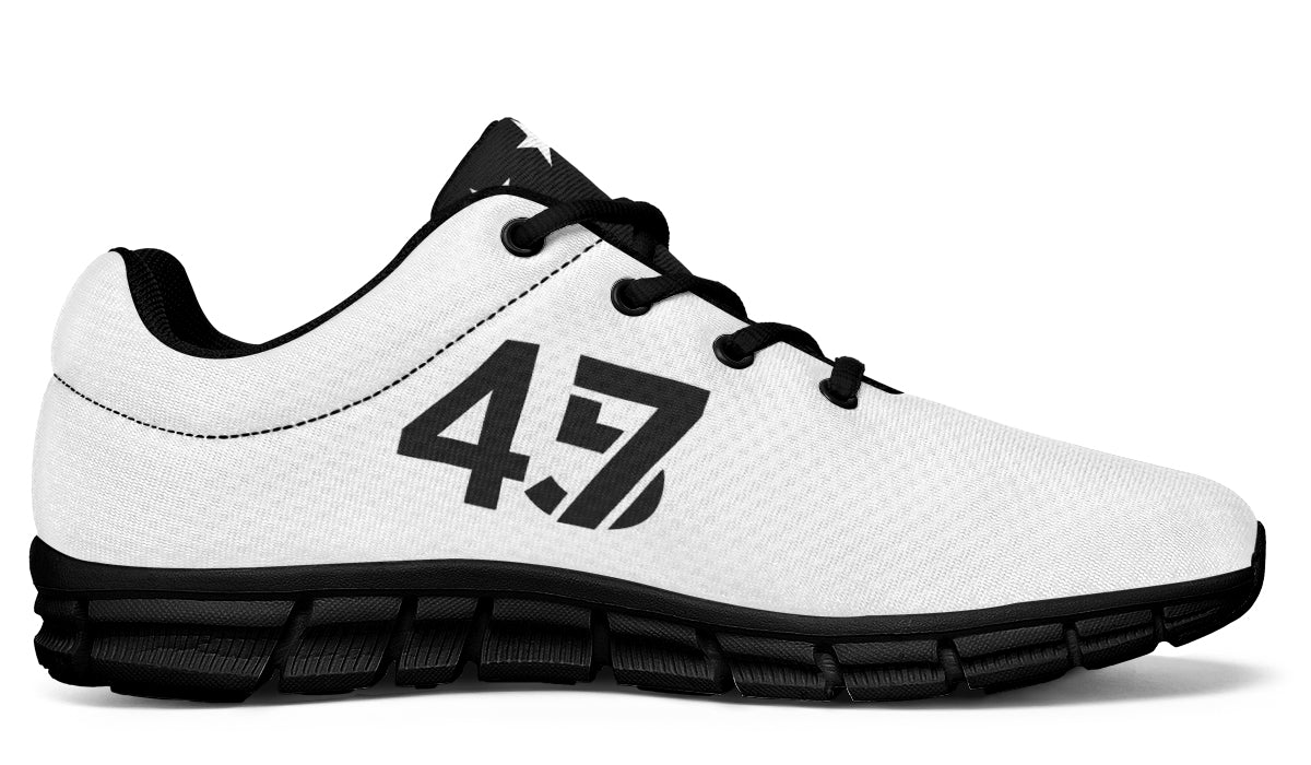 White & Black MAGA Sneaker - Image 3