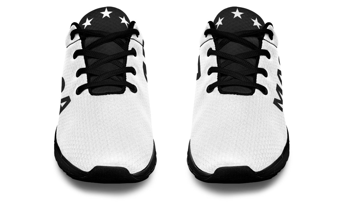 White & Black MAGA Sneaker - Image 6